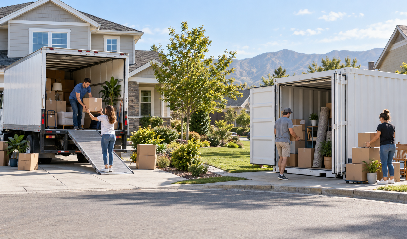 Moving Container vs. Moving Truck: Which Is Right for Your Move?